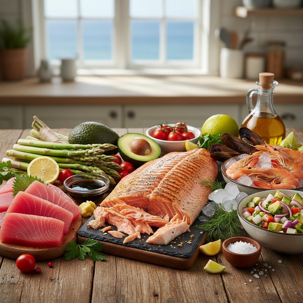 Los beneficios de una dieta basada en el pescado